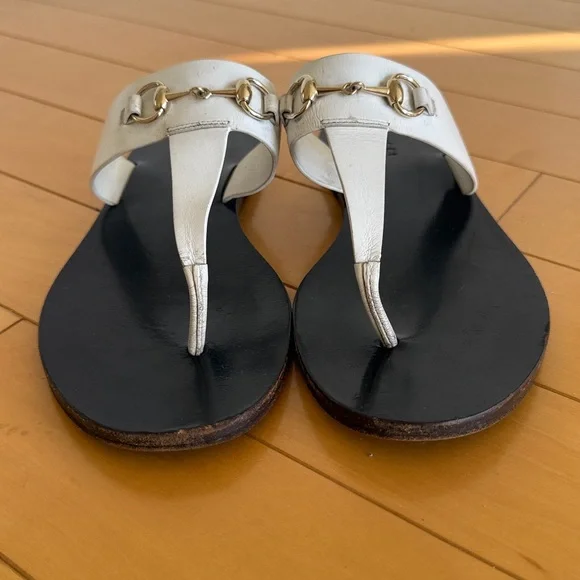 Gucci Horsebit Leather Sandals - Picture 8 of 9
